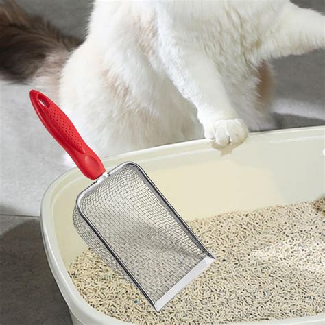 metal pet kitty litter box cleaner shovel|cat litter scoop target.